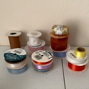 ‼️final must bundle ‼️16-Rolls Assorted Ribbons Bundle